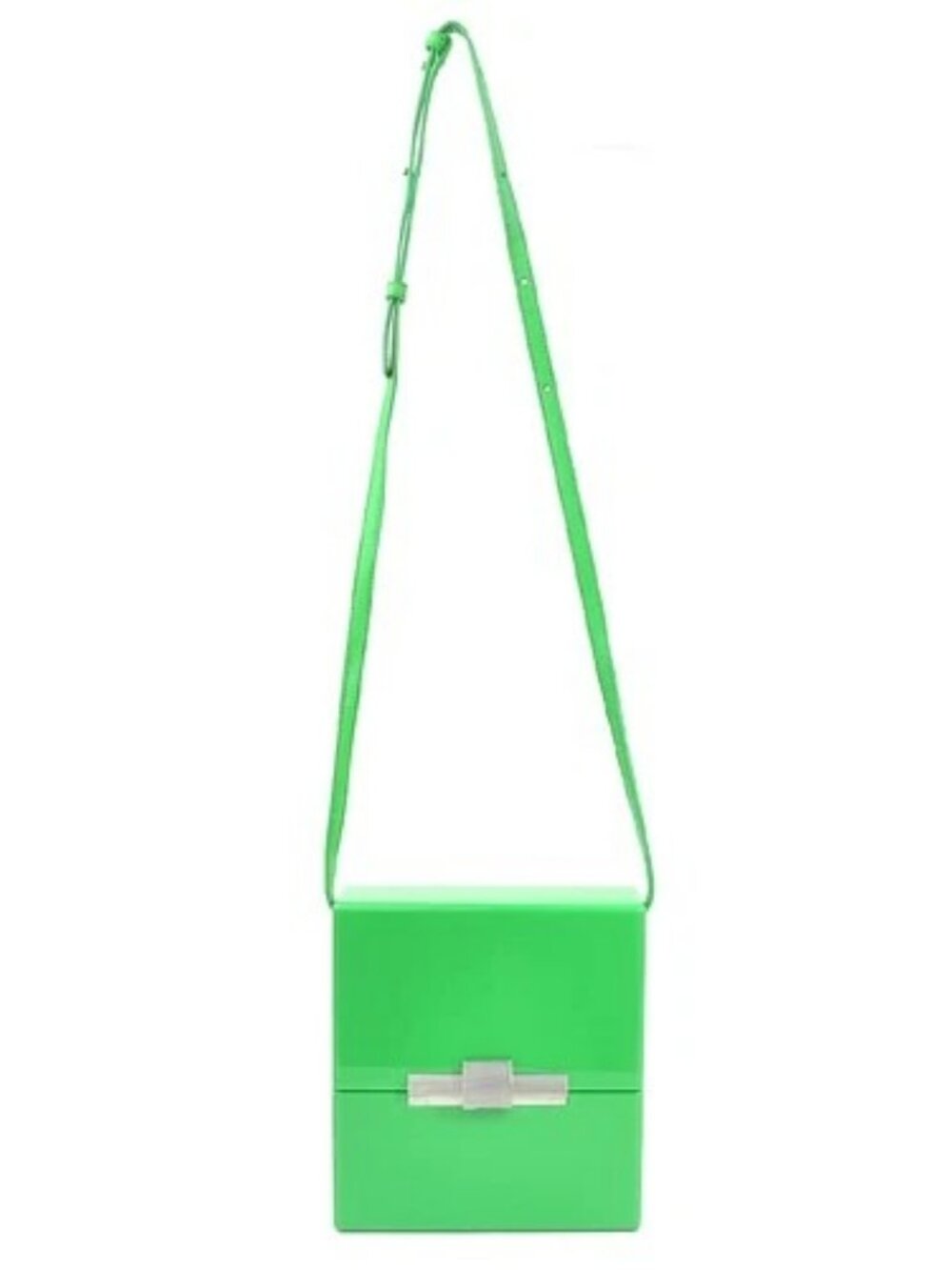 Auth BOTTEGAVENETA Daisy Shoulder Bag Green Acrylic/Leather - h31495a - Picture 11 of 11